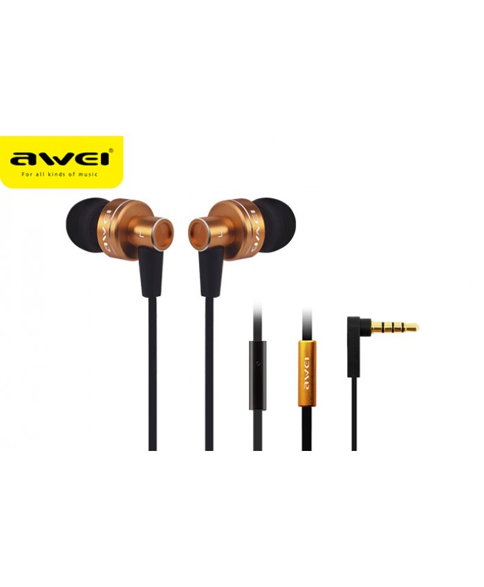 Awei ES900i Wired In-ear Headphones Earphones Headset with MIC